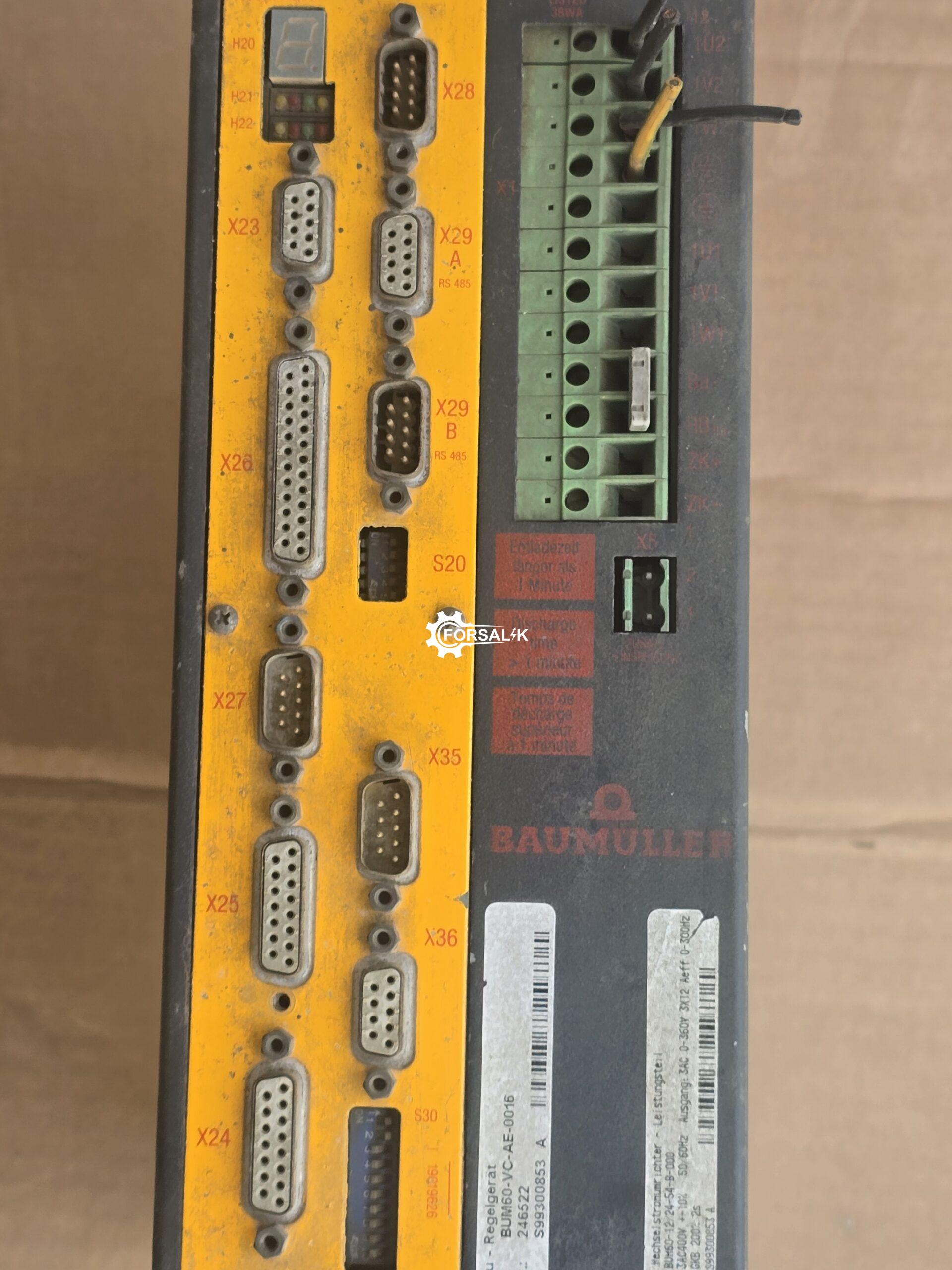 servo variateur Baumueller